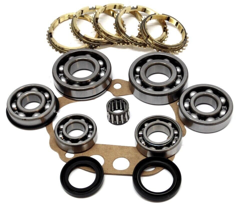 Complete Bearing & Seal Kit Overhaul Fits Nissan FS5W71A FS5W71C 80-84(BK104WS)