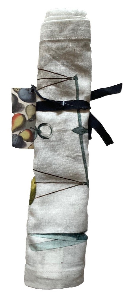 John Derian Target Table Runner Kitchen Objects Tools Fall Autumn 14”x 90 NEW