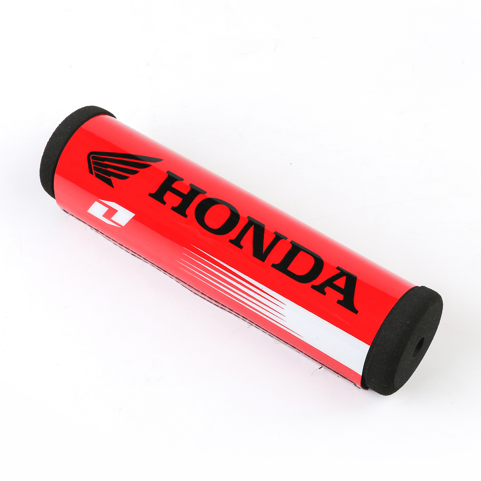 New Red Honda Dense Foam Handlebar Protector Pad 7.9in Length Black Text