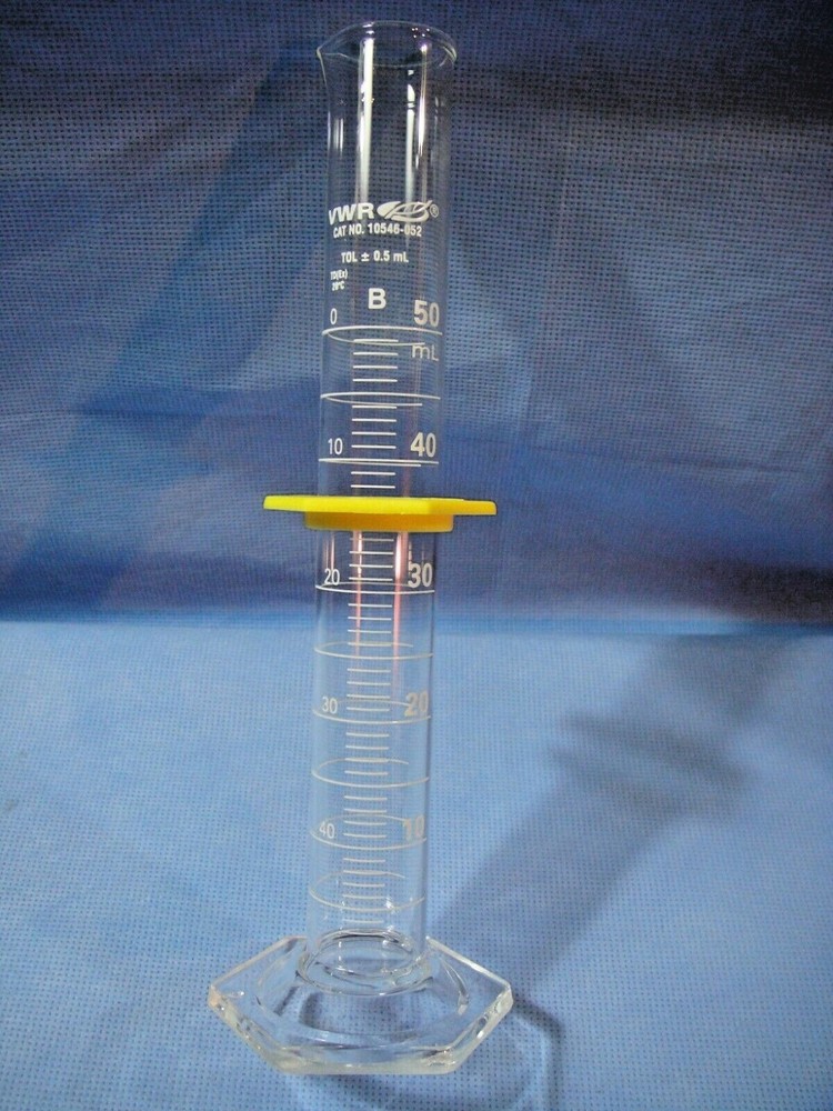 VWR 10546-052 Graduated Cylinder  50ml Capacity