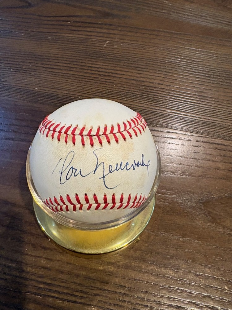 DON    NEWCOMBE    DODGERS      SIGNED     BASEBALL
