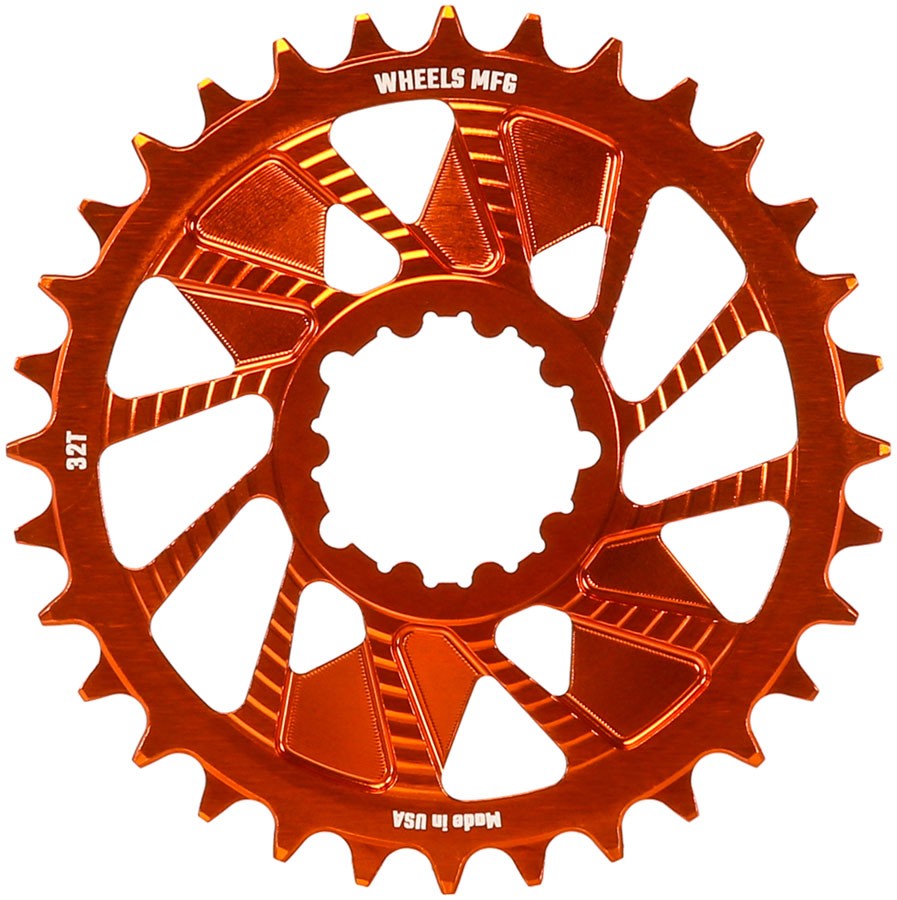 3-Bolt Direct Mount Hyperglide+ Chain Compatible Chainring - Wheels