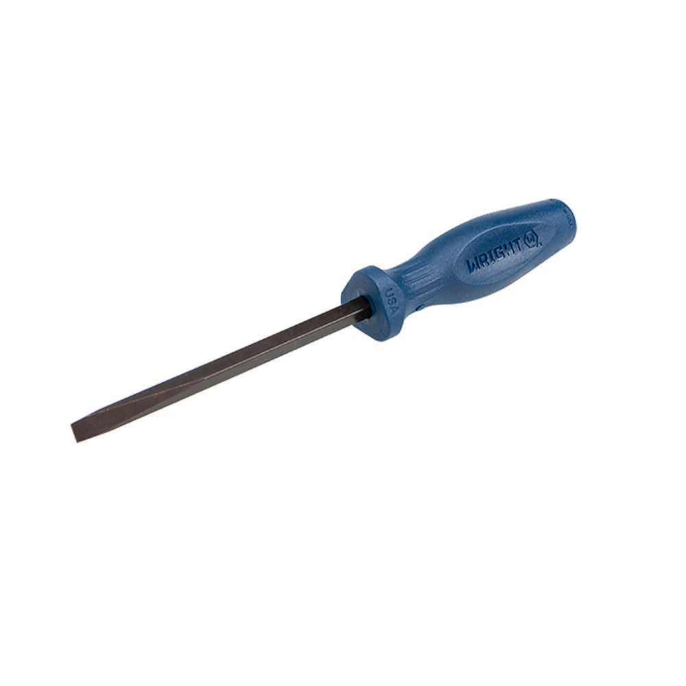 Wright Tool Square Shank Screwdrivers Large Ergonomic 3-Flute Handle