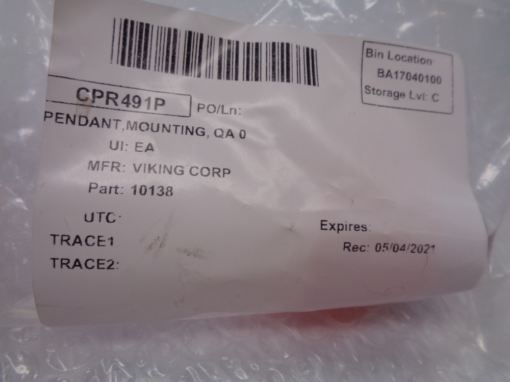 VIKING 10138 MOUNTING PENDANT NSNP