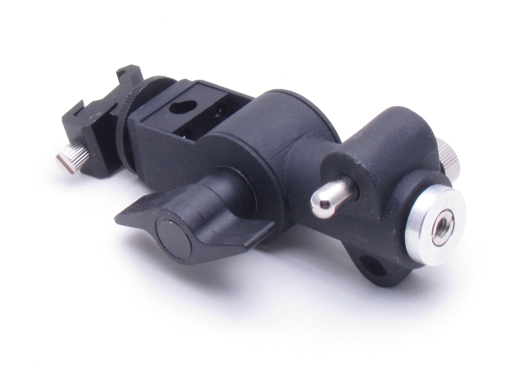 D Type Flash Shoe Umbrella Holder Light Stand Tripod Bracket 1/4"- 3/8" D-Type