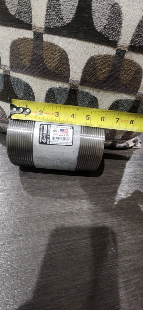 3½x6 Rigid thread Chase Niple