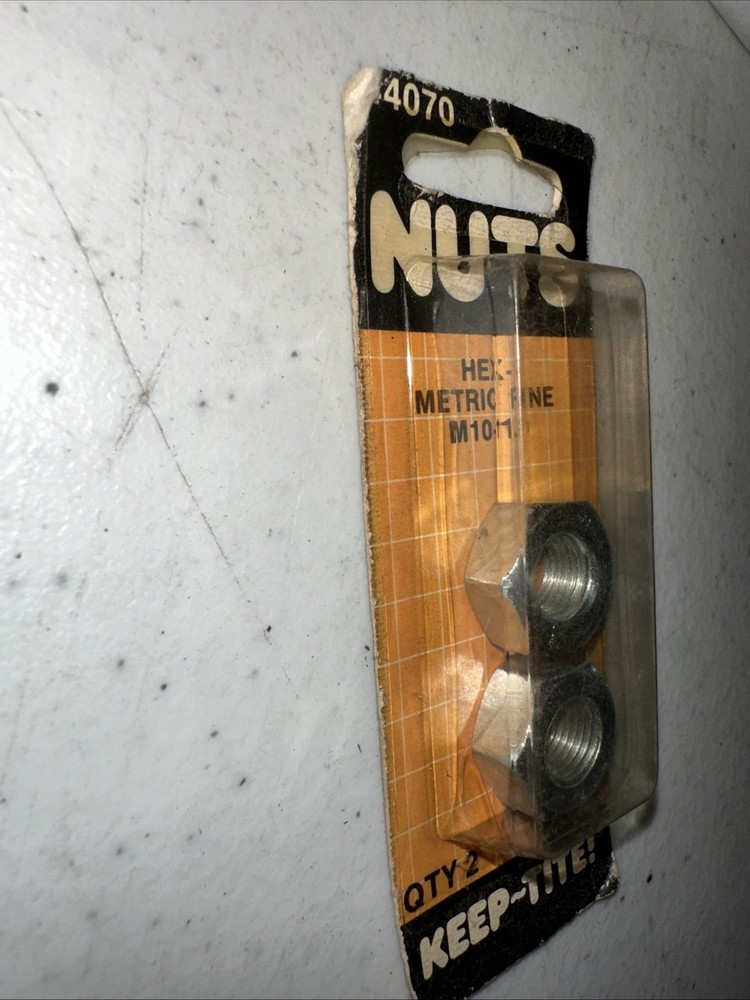 44070 Motormite Hex Nuts M10 - 1.0 Extra Fine