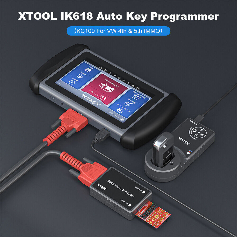 XTOOL IK618 Key Programmer Bidirectional Diagnostic Tool OBD Code Reader Scanner