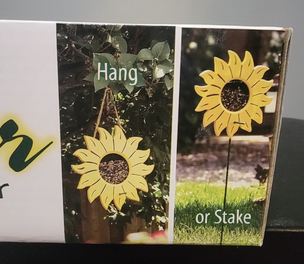 Sunflower Bird Feeder