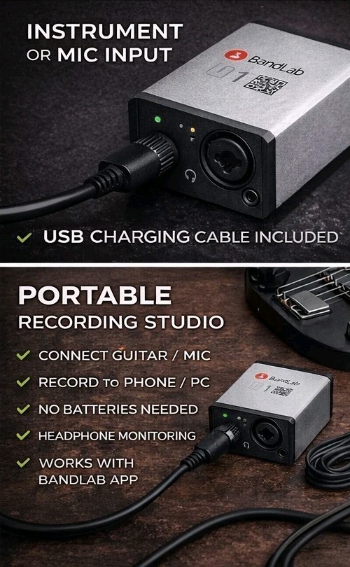 BandLab Link Analog (Mini)A portable audio interface