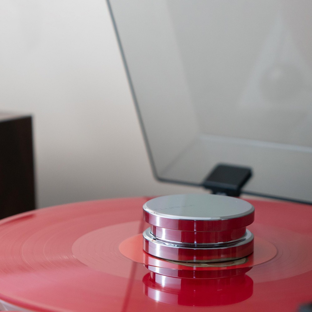 Fluance RT82 Reference Turntable with Record Weight and Vinyl Cleaning Kit