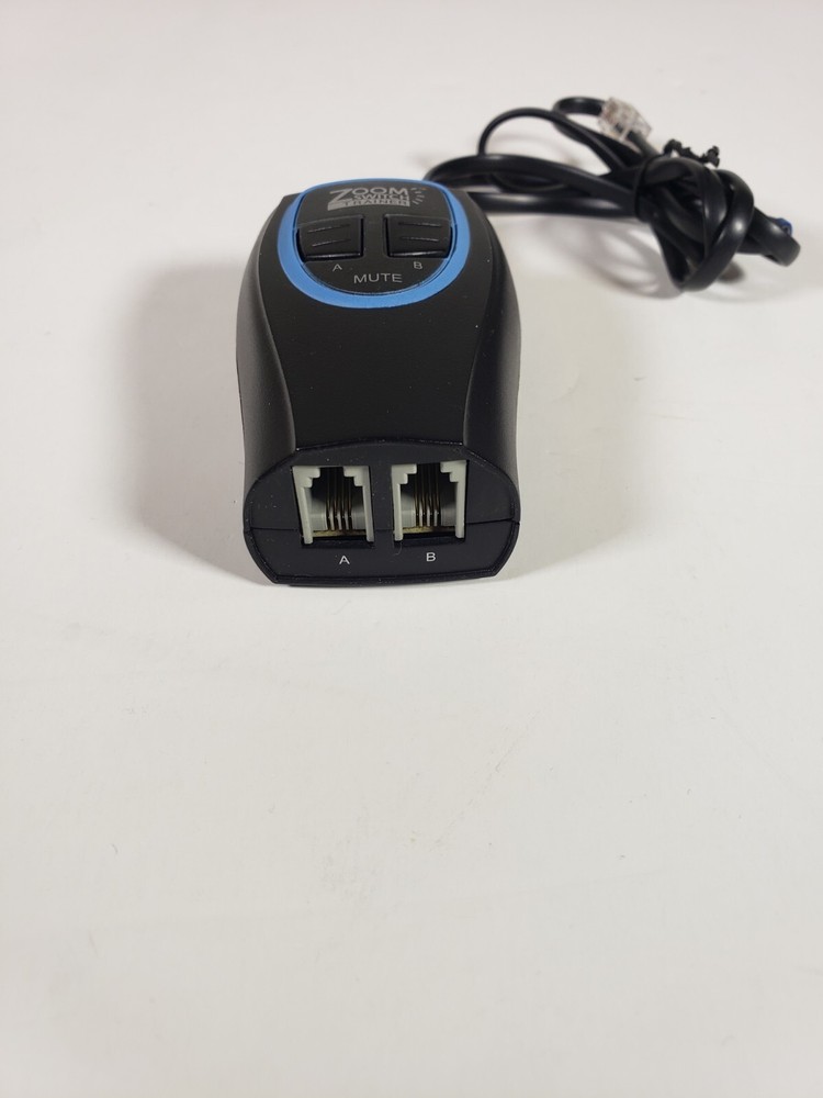 Zoom Switch Trainer Training Adapter Switch For Headsets Tested and Working