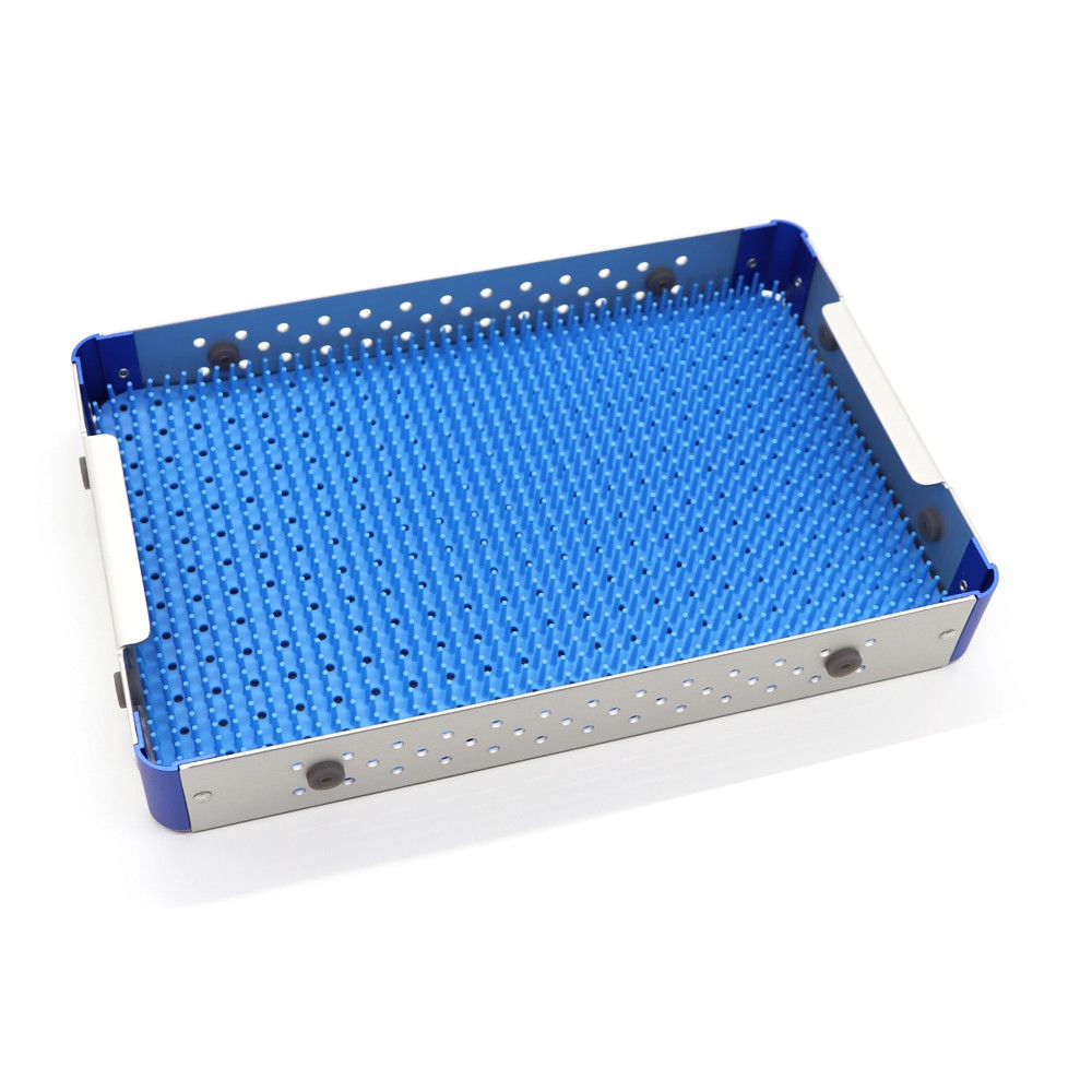 2PC Sterilization Tray Case Box Universal Surgical Instrument Case Tools，US