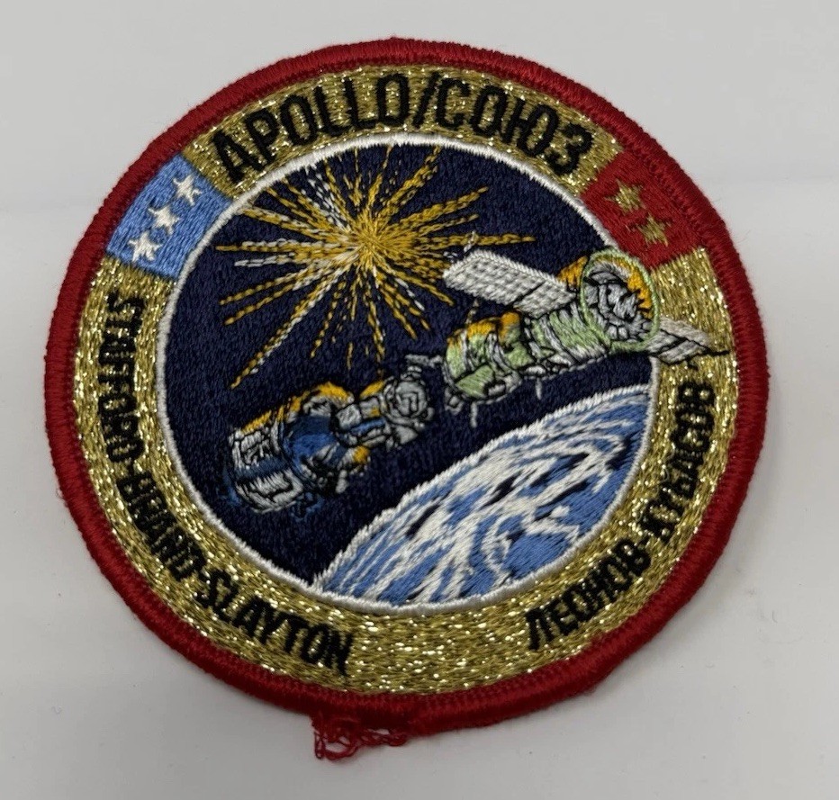 NASA Apollo-Soyuz Test Project ASTP Crew Patch