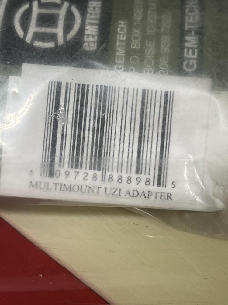 Gemtech Multimount GM-9/UZI Adapter New