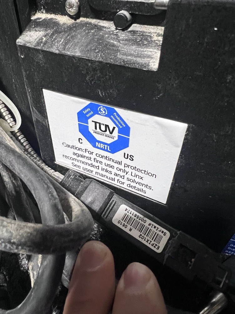 Linx CJ400 CIJ Printer Mk9 Printhead – Fully Powered On – 2014