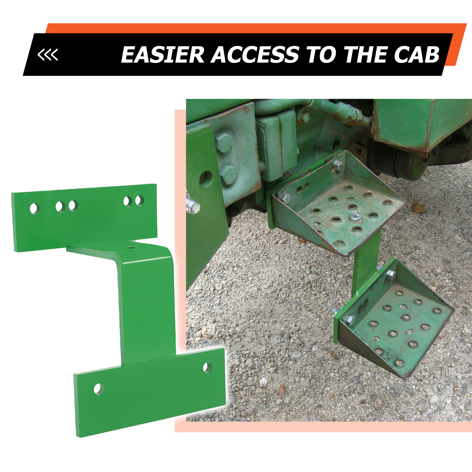 KOJEM STEP EXTENSION FOR JOHN DEERE 2510 2520 3010 3020 4000 4010 4020