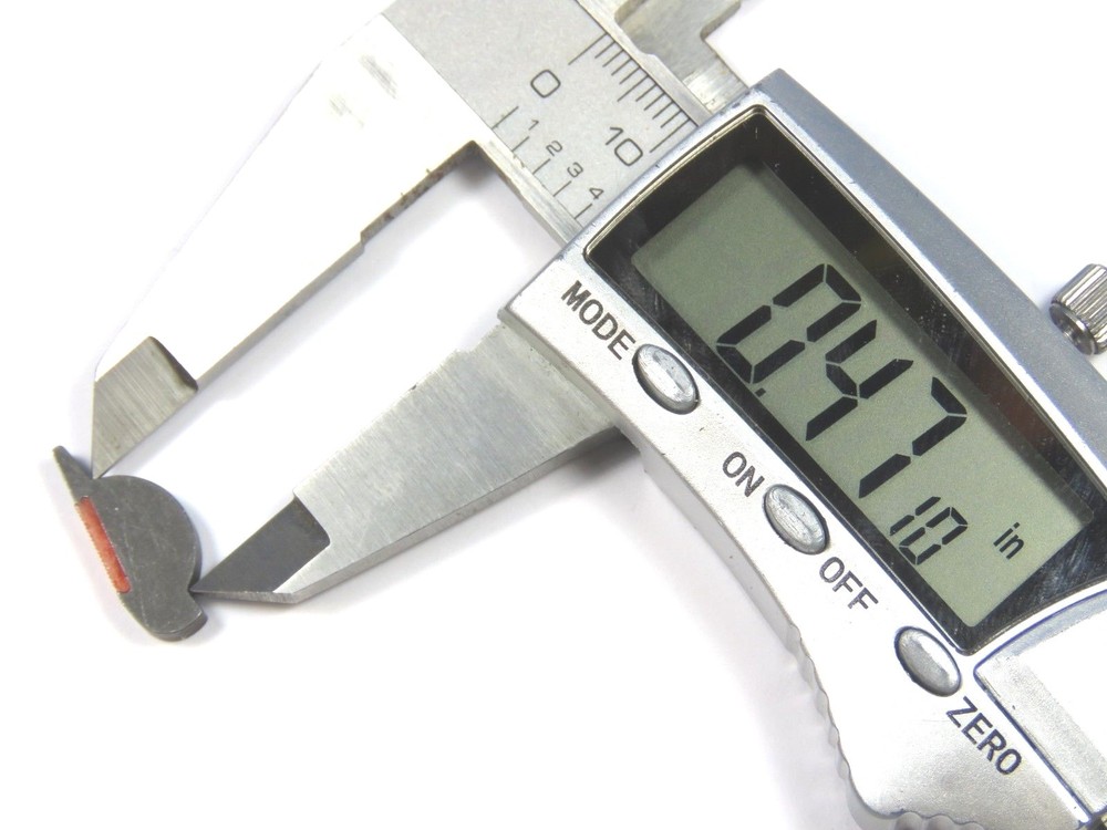 Factory! Colt Python Elite, King Cobra, Anaconda RED .125" Ramp Front Sight