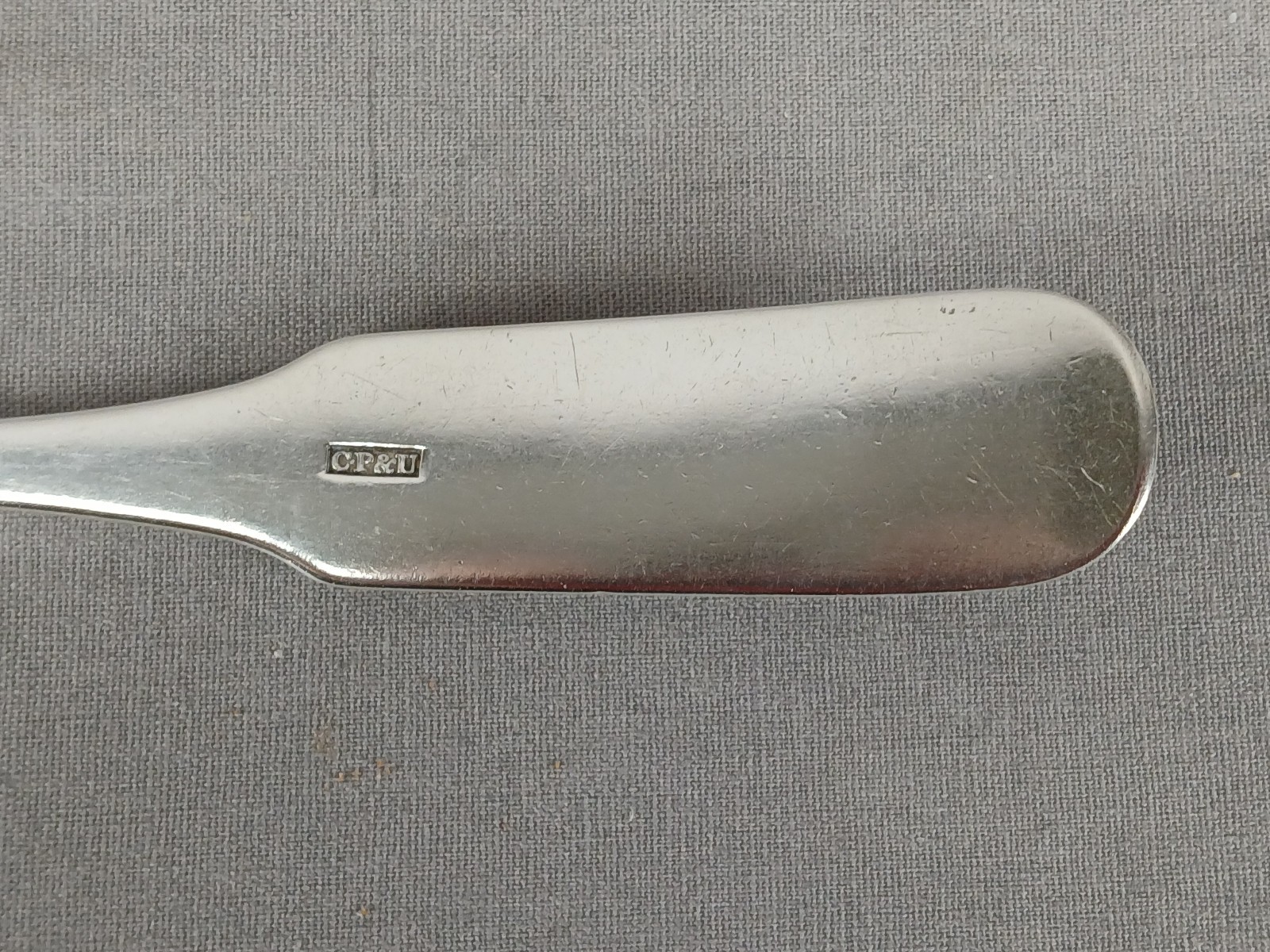 Clark Pelletreau & Upson Charleston SC & NY Coin Silver Spoon C. 1822-1823