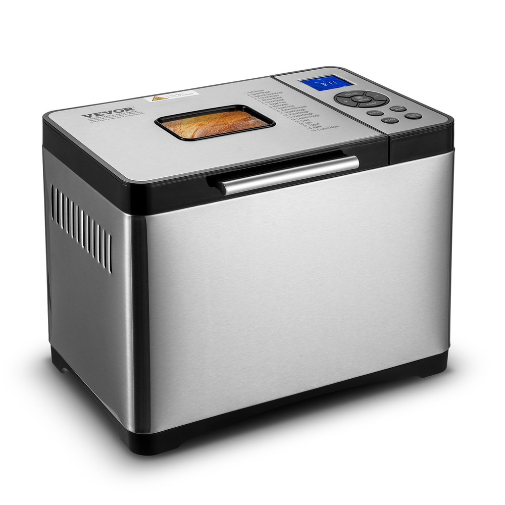 VEVOR 2LB 19-in-1 Bread Maker Automatic Compact Dough Machine Nonstick 3 Colors