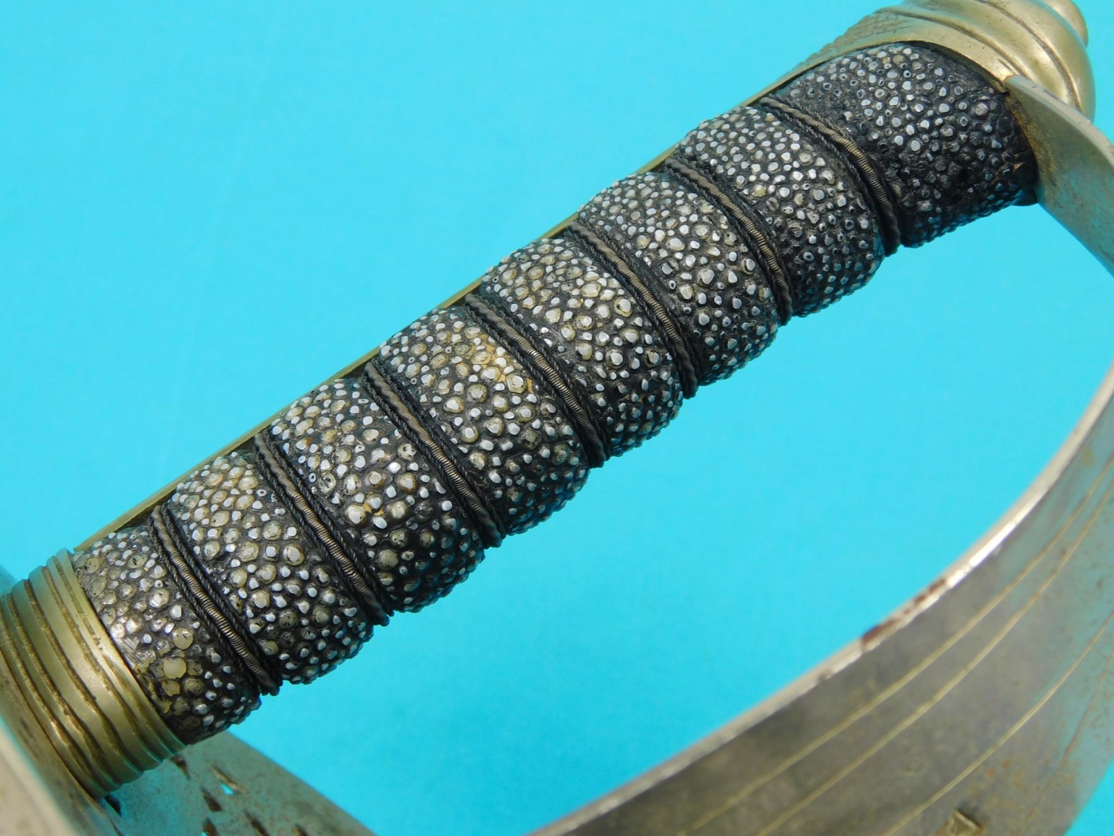 Antique British English WW1 Model 1897 Officer's Sword w/ Scabbard