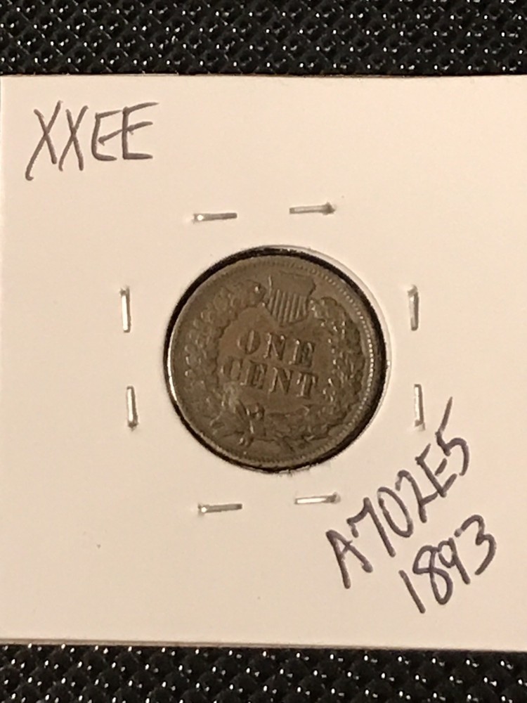 1893 Indian Head Cent VF