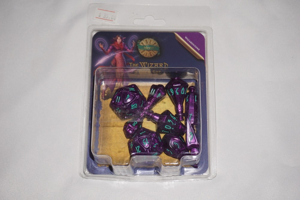 PolyHero Wizard 8 Dice Set Wizardstone NEW Sealed