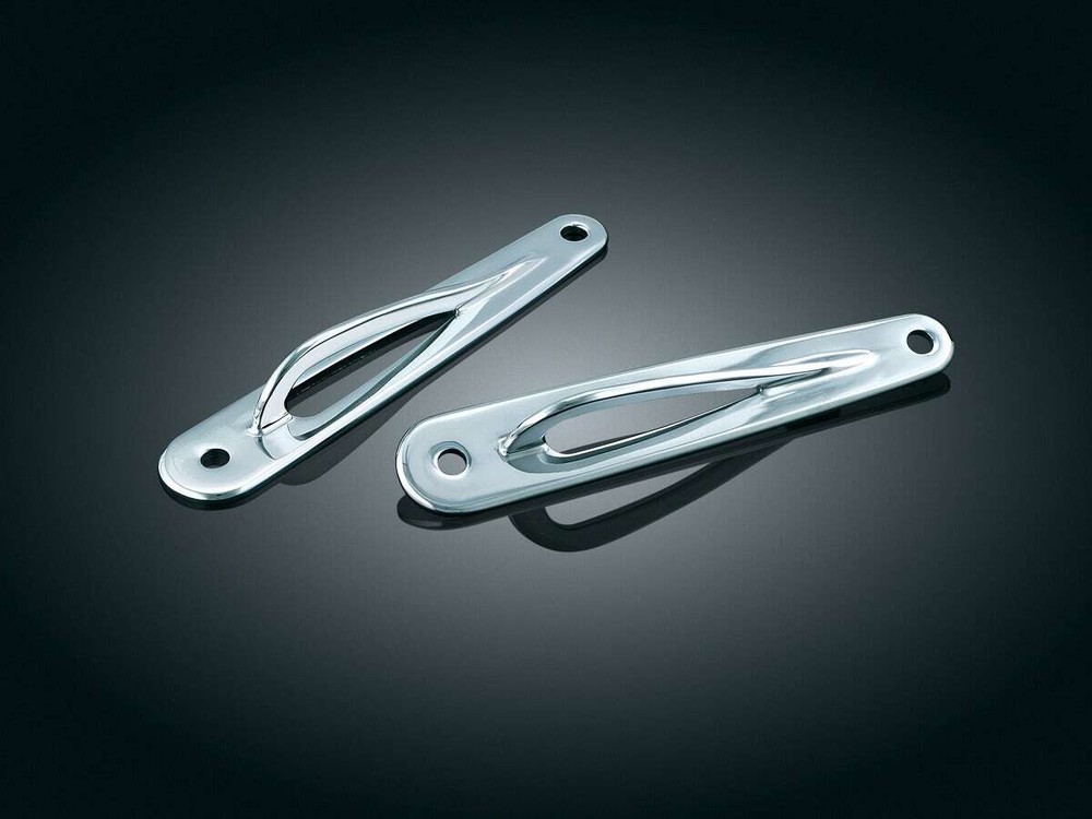 Kuryakyn Teardrop Custom Tie-Down Brackets (pr)
