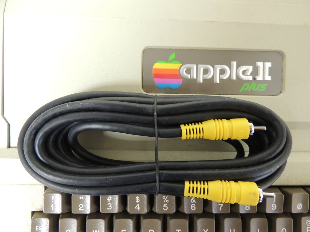RCA Video Cable for Apple II Computer