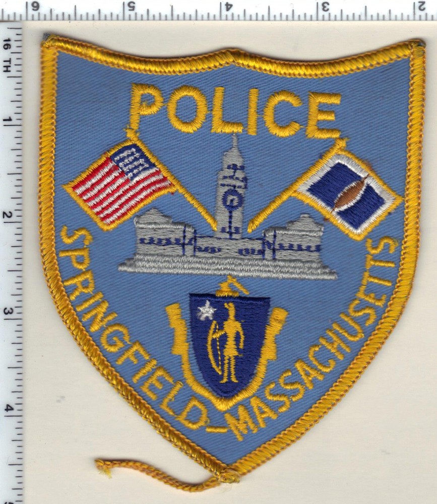 Springfield Police (Massachusetts) Shoulder Patch - new from 1987