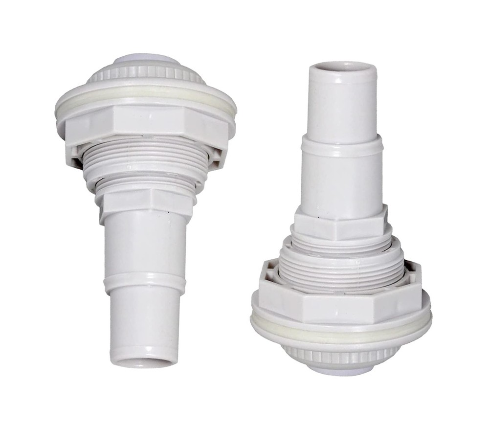 ATIE Above Ground Pool Complete Return Jet Fitting with Gaskets and Adapter...