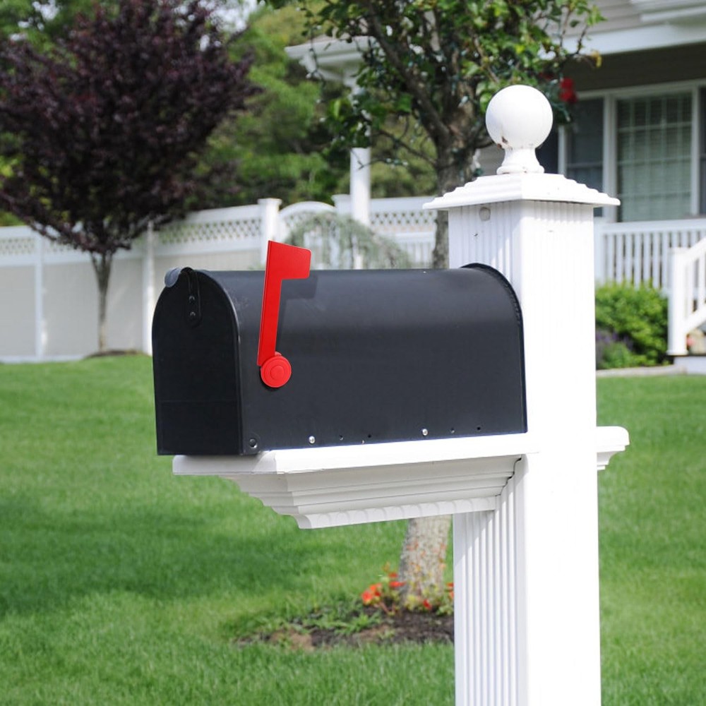 2PCS Mailbox Flag Replacements, Red Repair Kit Accessories...