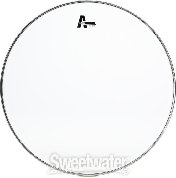 Attack Proflex 1 Clear Rock 4-piece Drumhead Pack
