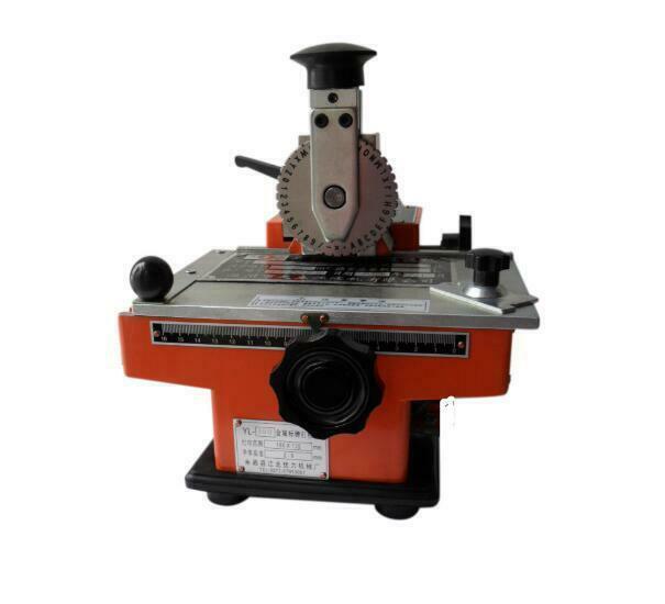 New 5mm Semi-automatic Metal Label Embosser Stamping Printer Marking Machine