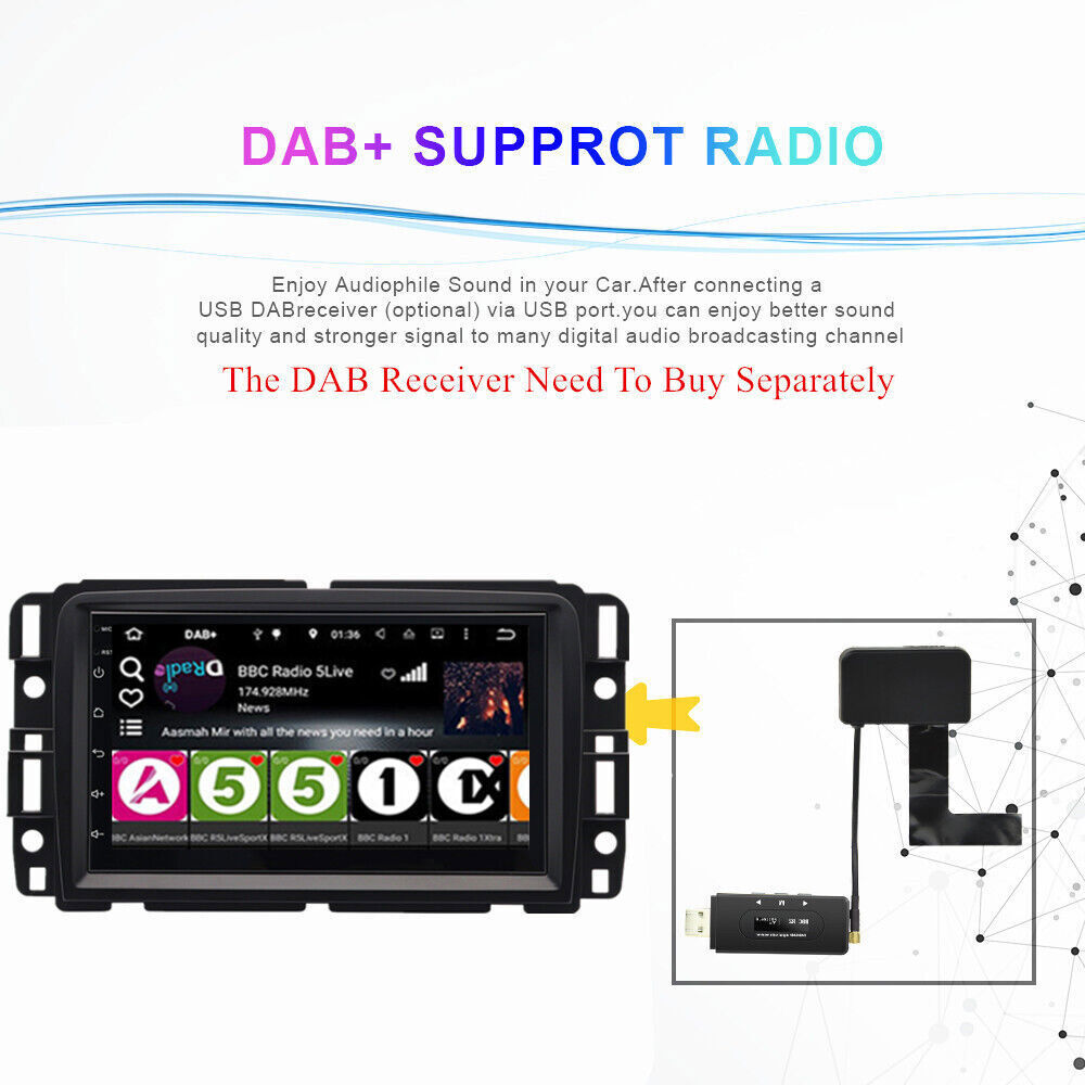 Car Radio Stereo For Chevrolet Traverse 2013-2017 Apple Carplay Android 14 GPS