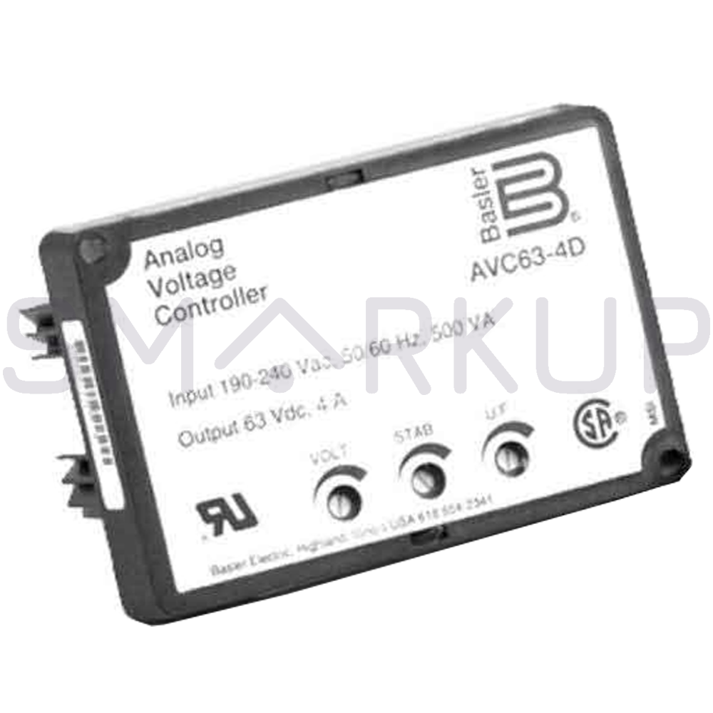 New In Box BASLER AVC63-4 Automatic Voltage Regulator