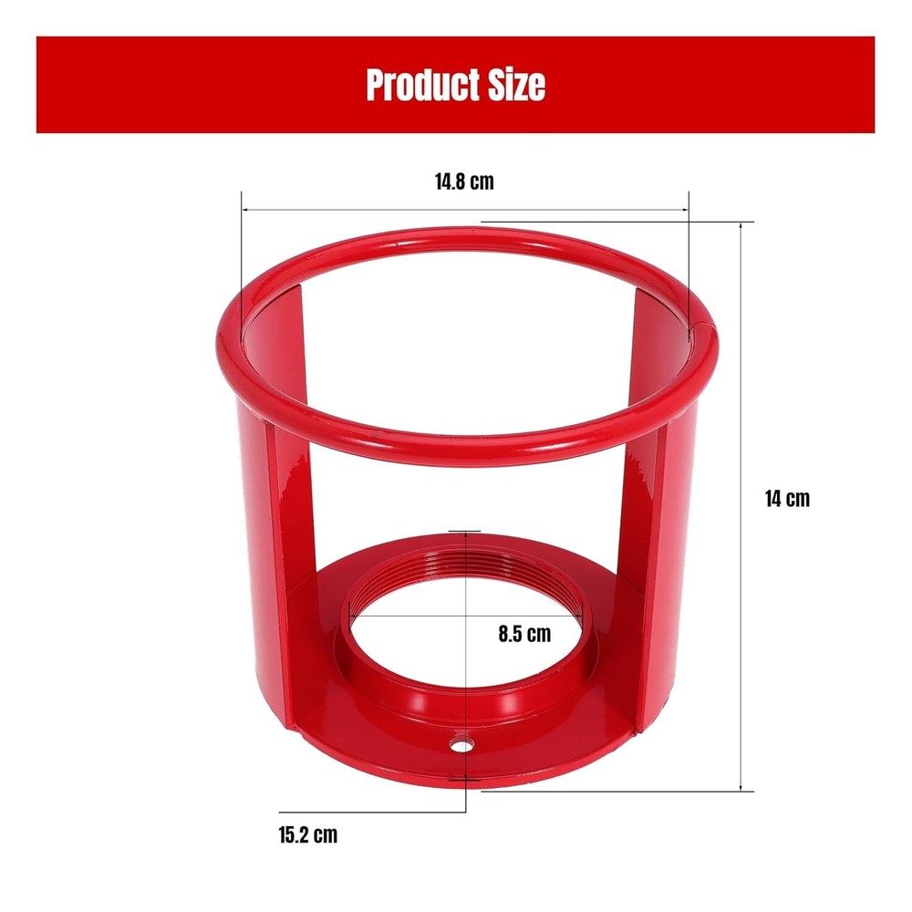Acetylene Cylinder Regulator Protector Safety Cap 3-1/2 x 11 Fine Thread