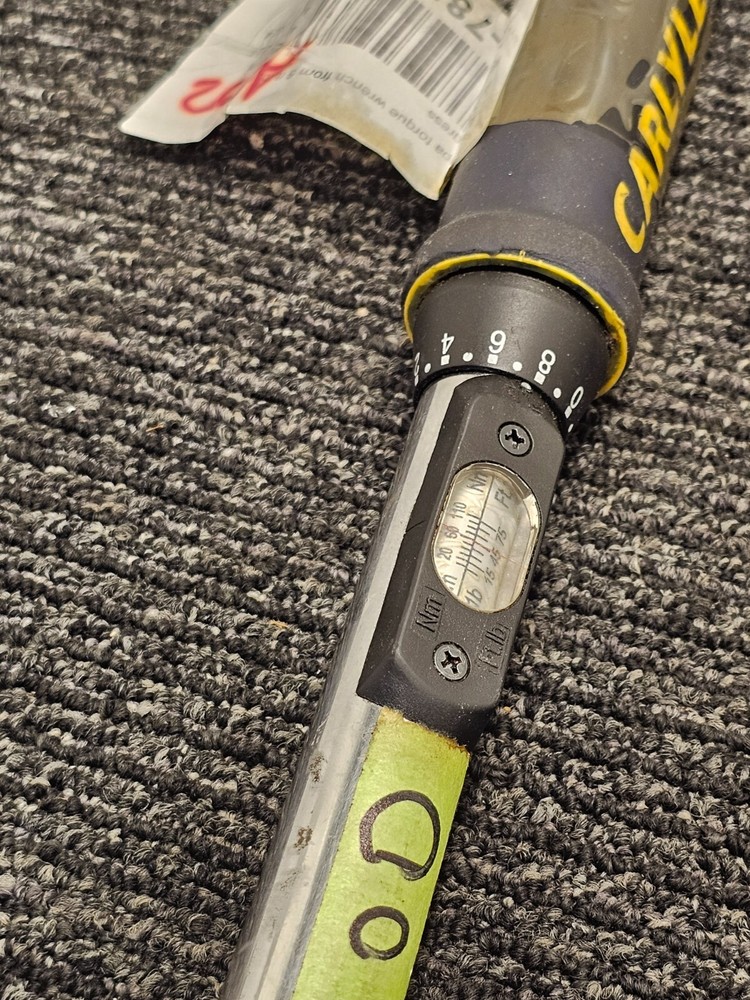 Carlyle 27260734 OD Flex Head Click Type Torque Wrench *USED WORKING