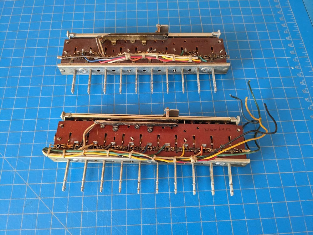 Seeburg 3W1 Wallbox or Seeburg 3W100 Wallbox Selector Switch Assemblies #2