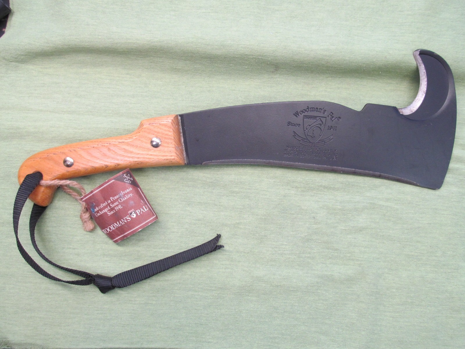 Woodman's Pal 481 Brush Axe - Never Used - No Sheath - Tag Still There