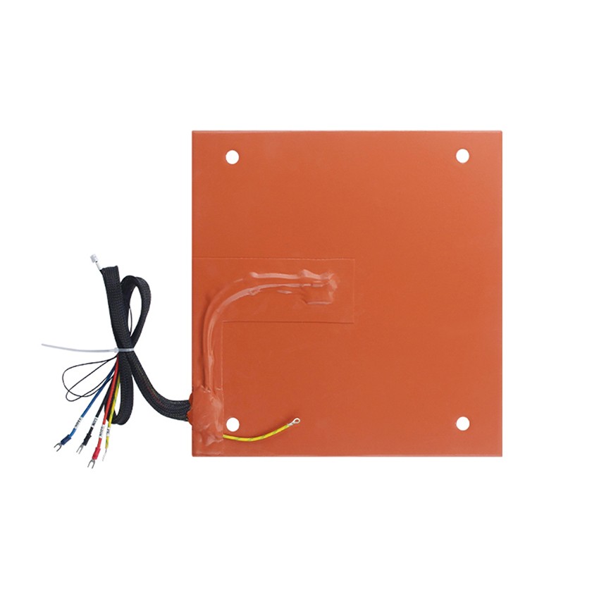 Heating Plate Silicone Heated Mat 3D Printer Bed Adhesive for K2 PLUS 3D Printer