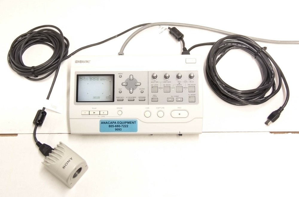 Sony DXC-S500 5 Megapixel Color Digital Camera w/ Controller For Microscope 9093