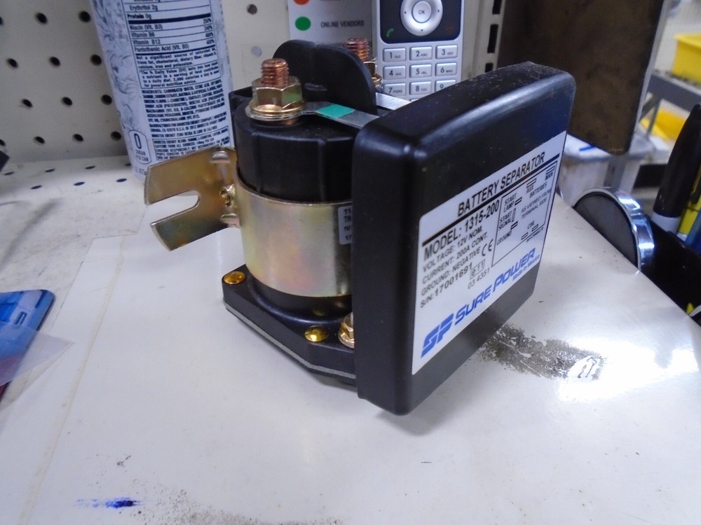 Bergstrom Battery Separator 12V 200AMP 651383BSM