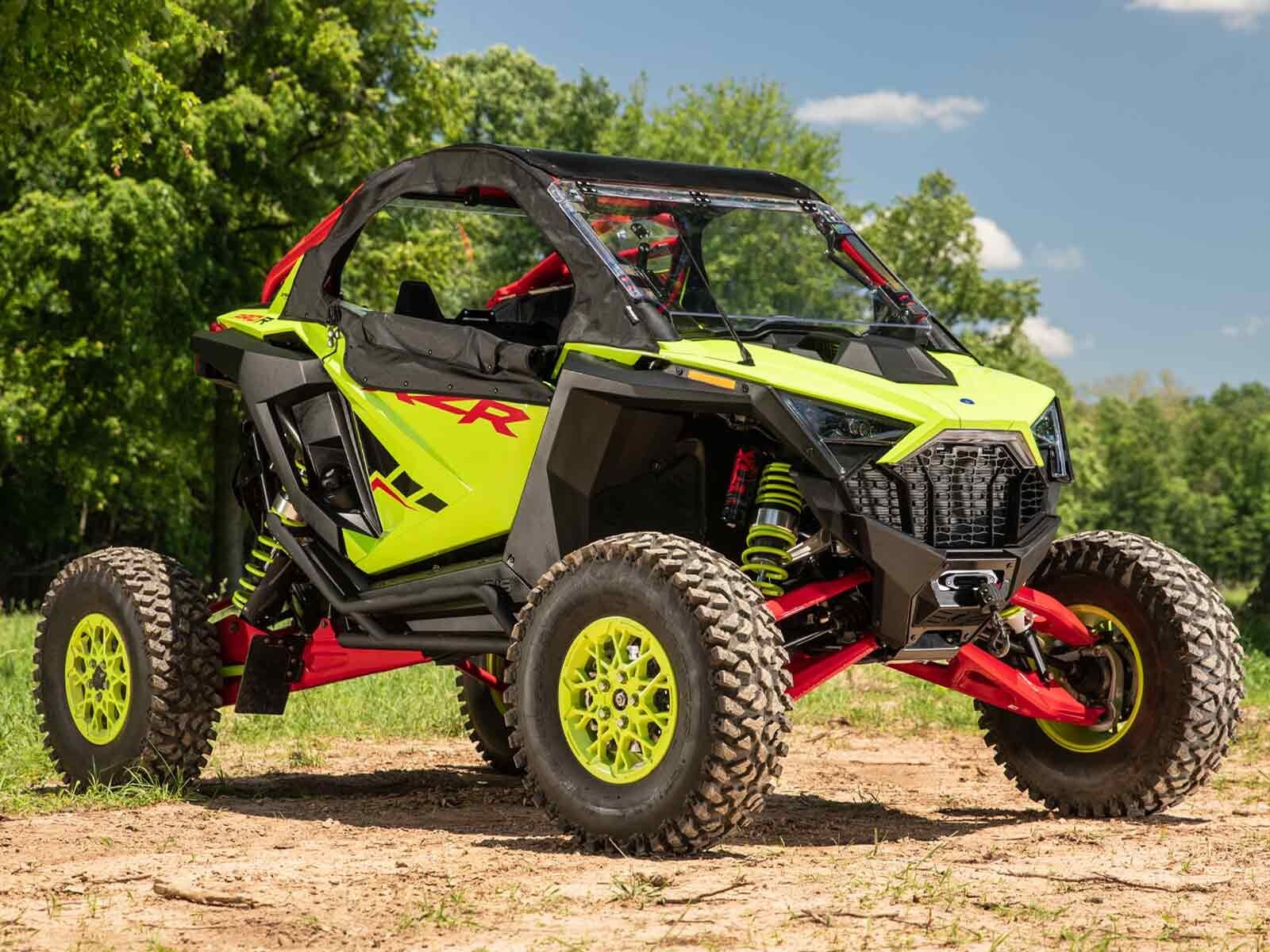 SuperATV Winch Mounting Plate for Polaris RZR Pro R / Turbo R (2022+)