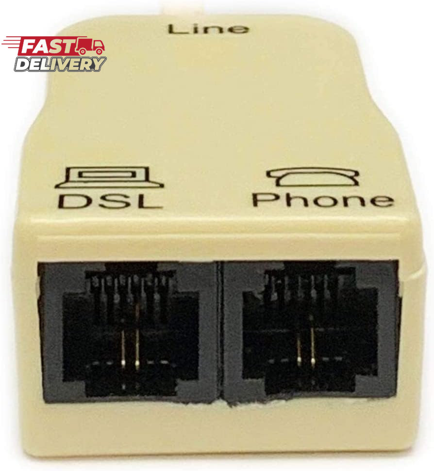 In-Line DSL Filter W/Splitter
