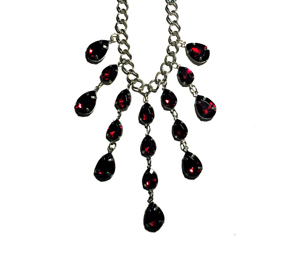 Haunted Ghost Necklace, The Ruby Cave Ghost!