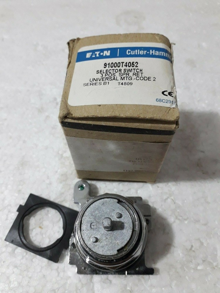 Eaton 91000T4052 Selector Switch 3Pos MTG-Code2 Ser-B1