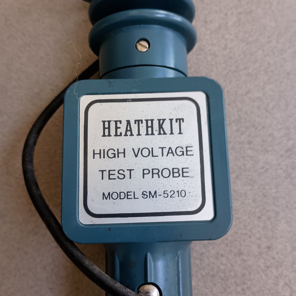 Heathkit Hight Voltage Test Probe Model SM-5210, 40kV DC