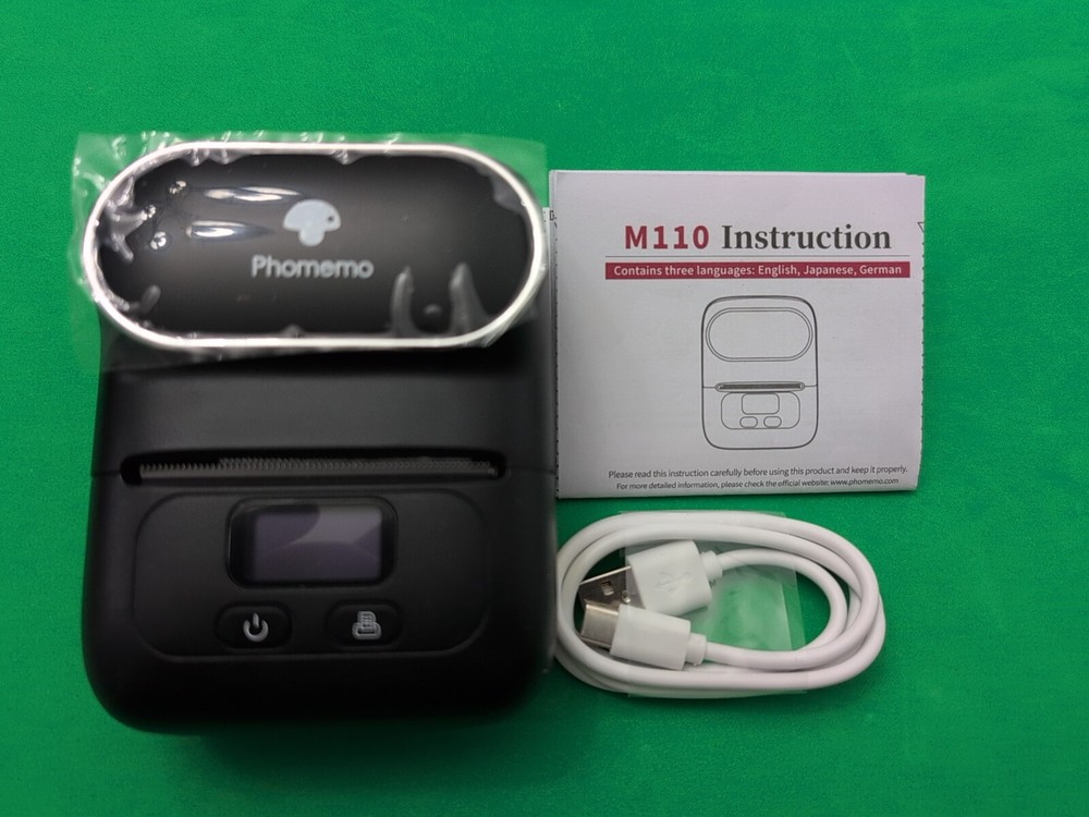 phomemo M110 Label Maker Machine Portable Bluetooth Thermal Printer