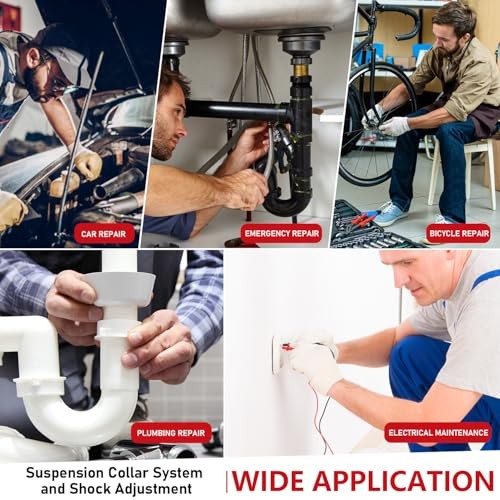 10Pcs Coilover Spanner Wrench Set, Universal Shock Spanner Hook Wrench Tools